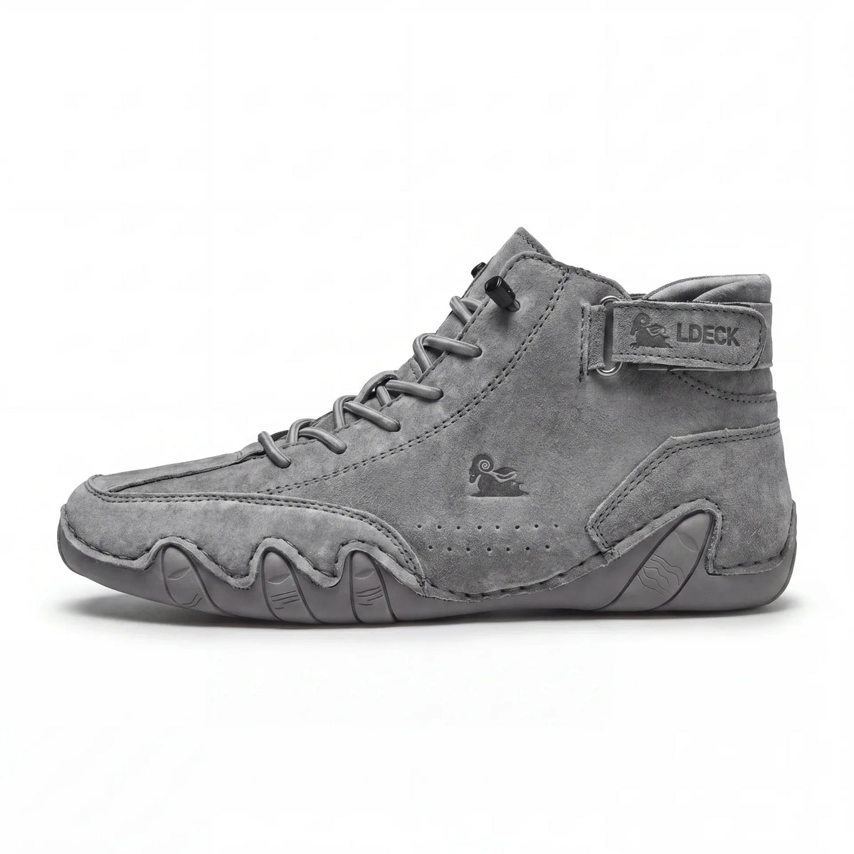 Chaussures Orthopédiques Respirantes en Cuir Vegan Semelle Plateforme Confort
